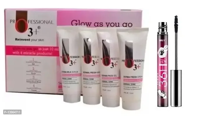 O3 Professional Skin Whitening  Facial Kit   36 H Mascara  ( pack of 1 )