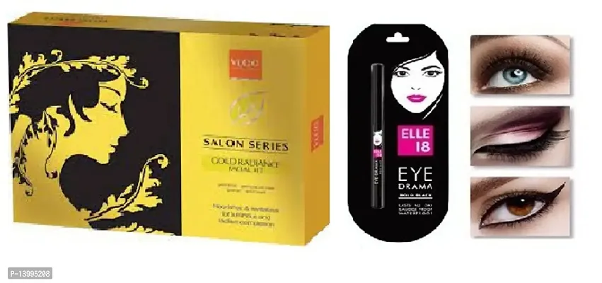 Salon Series Facial Kit  Elle 18  Kajal ( pack of 1 )