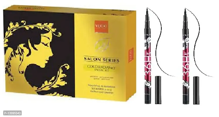 Salon Series Facial Kit  36 H Eyeliner   ( pack of 2 )-thumb0