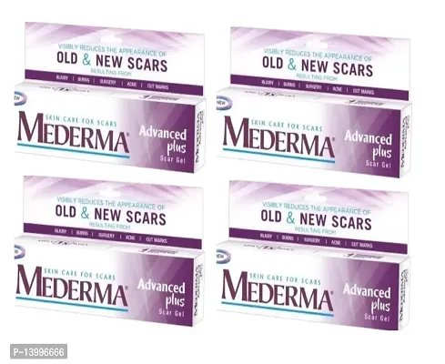 Skin Care For Scars Mederma Advaced Plus ( pack of 4 )