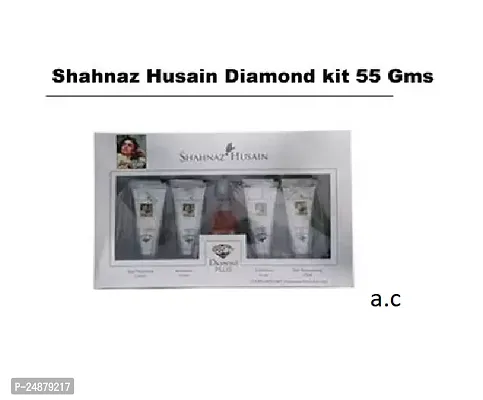 Sahahnaaz Diamond Gold Facial kit 5 in 1 Steps 55 g-thumb0