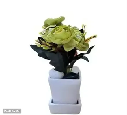 Artificial Flower With Pot