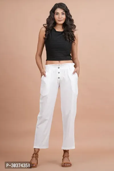 Womens Trousers and Capris: Stylish, Comfortable, and High-Quality Fabric