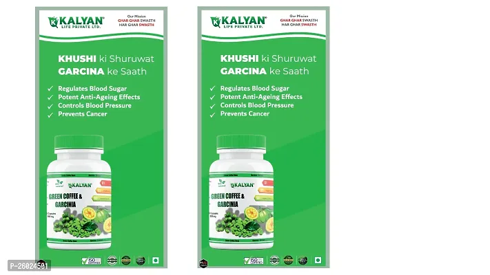 Kalyan Green Coffee and Garcinia Pack Of 2