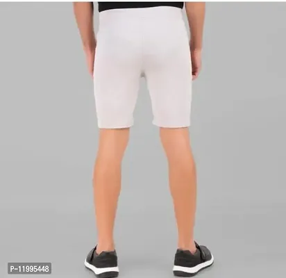 Classic Polyester Solid Shorts for Men-thumb2