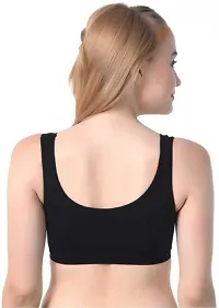 combo of 2 air bra/sports bra free size (28-34)-thumb1