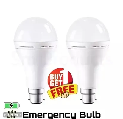 Rechargeable Emergency Inverter LED Bulb B22 12Wt Buy 1 Get 1 Free-thumb0