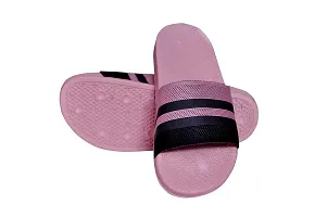 EUGENIE CLUB Flops Slides Back Open Household Comfortable Slippers For Women (Pink, numeric_4)-thumb4