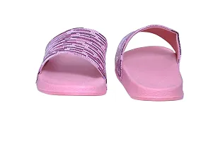 EUGENIE CLUB Women Comfortable Casual Outdoor Slides (Pink, numeric_3)-thumb2
