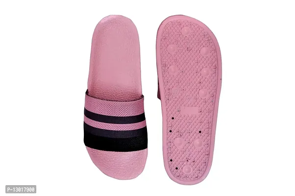 EUGENIE CLUB Flops Slides Back Open Household Comfortable Slippers For Women (Pink, numeric_4)-thumb3