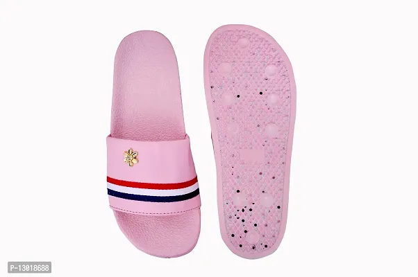 EUGENIE CLUB Women's Flip-Flop Stylish Sandals (Pink, numeric_5)-thumb4