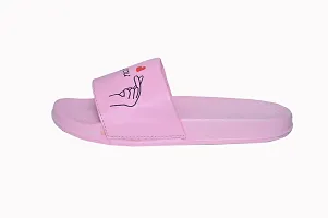 EUGENIE CLUB Flip-Flops Or Slippers for Women Casual Slides for Girls| Made for Daily Use (Pink, numeric_3)-thumb4
