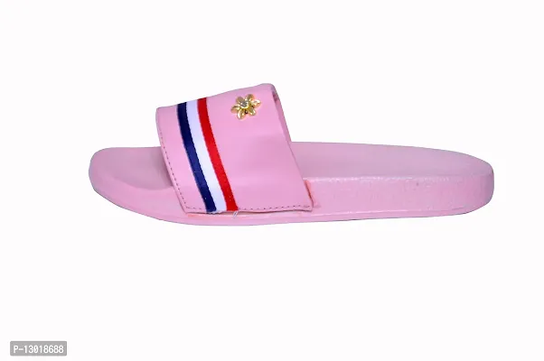 EUGENIE CLUB Women's Flip-Flop Stylish Sandals (Pink, numeric_5)-thumb5