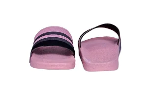 EUGENIE CLUB Flops Slides Back Open Household Comfortable Slippers For Women (Pink, numeric_4)-thumb3