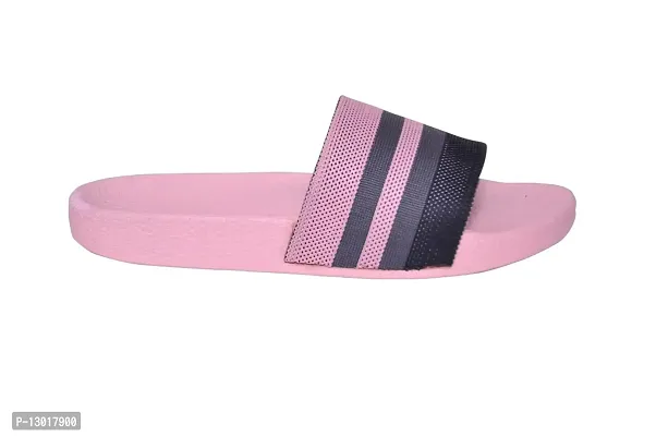 EUGENIE CLUB Flops Slides Back Open Household Comfortable Slippers For Women (Pink, numeric_4)-thumb2