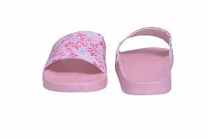 EUGENIE CLUB Flower Printed Sliders Women Super Soft Slippers for Women And Girls (Pink, numeric_3)-thumb1