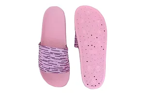 EUGENIE CLUB Women Comfortable Casual Outdoor Slides (Pink, numeric_3)-thumb3