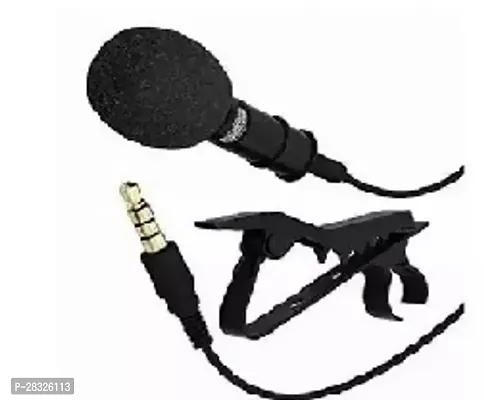 Mini Collar Mic 3.5mm Microphone , Collar Tie Mic 2m Cable Length-thumb0