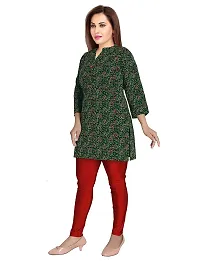 Gewaad Women's Cotton Straight Short Kurti-thumb4