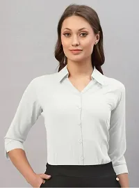 BLACK  PEACH  WHITECASUAL SHIRT COMBO FOR WOMEN-thumb3