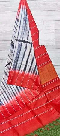 Best Selling Cotton Blend Saree with Blouse piece 