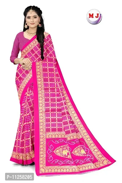 Alluring Pink Art Silk Self Pattern Women Saree with Matching Blouse-thumb0