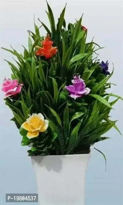 Artificial Flowers for Decoration of home Office Shop Set of  1 Square-thumb0
