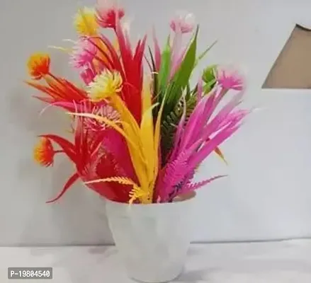 Artificial Flowers for Decoration of home Office Shop Set of  1 Square