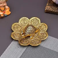 Great Art Rakhi for Brother and bhabhi with Gift Combo Set -| Rakhi Bhaiya Bhabhi Set with Tortoise Vastu Feng Shui for Good Luck Showpiece (3 Rakhi Set with Tortoise Vastu Set)-804-2-thumb2