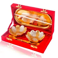 Great Art Rakhi Gift for Brother with Rakhi Gift Combo for Brother Best Gift (Rakhi with Double Bowl Set)-859-thumb2