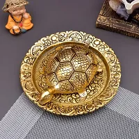 Great Art Rakhi Gift for Brother [Gift Combo - |Rakhi Bhaiya Bhabhi Set with Showpiece for Home Decor Fengshui Vastu Tortoise (3 Rakhi Set with Showpiece)-805-1-thumb2