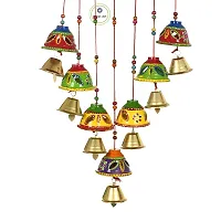 Great Art Hanging Wind Chimes for Home Positive Energy Balcony Home Decorative Items Wall Hanging Bells Decor for Living Room (Multicolour-1)-thumb3