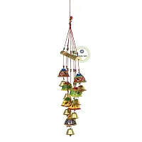 Great Art Hanging Wind Chimes for Home Positive Energy Balcony Home Decorative Items Wall Hanging Bells Decor for Living Room (Multicolour-1)-thumb4