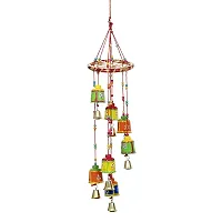 Great Art Red Cotton Door Hanging(Wind Chimes -5)-thumb1