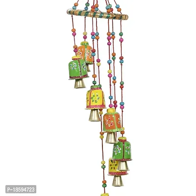 Great Art Green Cotton Door Hanging(Wind Chimes -6)-thumb3