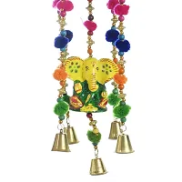 Great Art Ganesh Door Hanging Paper Mache Windchime(Wind Chimes -1)-thumb2