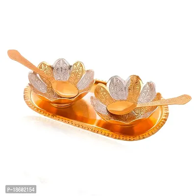 Great Art Rakhi Gift for Brother with Rakhi Gift Combo for Brother Best Gift (Rakhi with Double Bowl Set)-859-thumb4