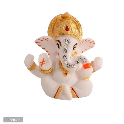 Great Art Rakhi Gift for Brother, Rakhi with Lord Ganesh Idol Showpiece | Best Rakhi for Brother | (3 Rakhi, 1 Ganesh Idol, 1 Greeting Card, 1 Roli Chawal Pack)-7001-6-thumb3