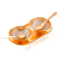 Great Art Rakhi Gift for Brother with Rakhi Gift Combo for Brother Best Gift (Rakhi with Double Bowl Set)-865-thumb3