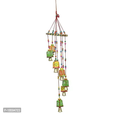 Great Art Green Cotton Door Hanging(Wind Chimes -6)-thumb2