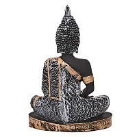 Great Art ?Polyresin Sitting Buddha Idol Statue Showpiece for Home Decor Diwali Decoration and Gifting-HDB- 1003-thumb2