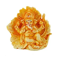 Great Art Lord Ganesha Statue with Decorative Sculpture Figurine Showpiece for Office Desk, Home Decor, Pooja Room and Gift-thumb1