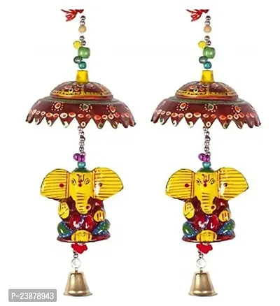 Great Art Door Hanging Bell Toran | Ganesh Latkan Traditional Hangings for Wall / Door  Home Decor-thumb0