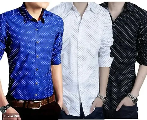 Fancy Men Shirts Pack Of 3