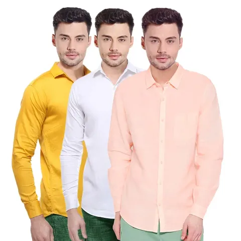 Fancy Men Shirts Pack Of 3