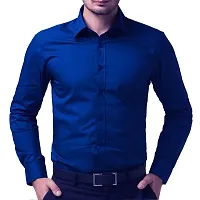 Men Multicolored Cotton Shirt Combo Of 2-thumb2
