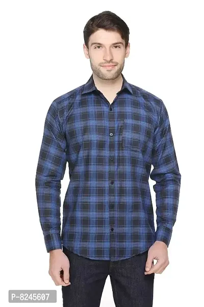 Classic Cotton Checked Casual Shirts for Men, Pack of 2-thumb4