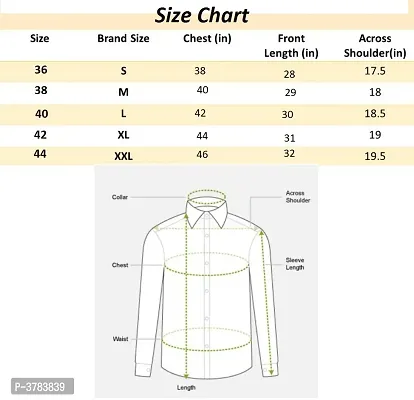 Men's White Cotton Solid Regular Fit Casual shirts-thumb3