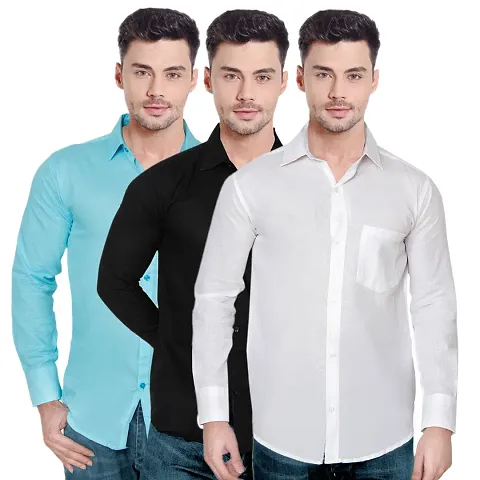 New Launched Cotton Long Sleeves Casual Shirt 