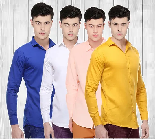 Pack Of 4 Shirts For Men